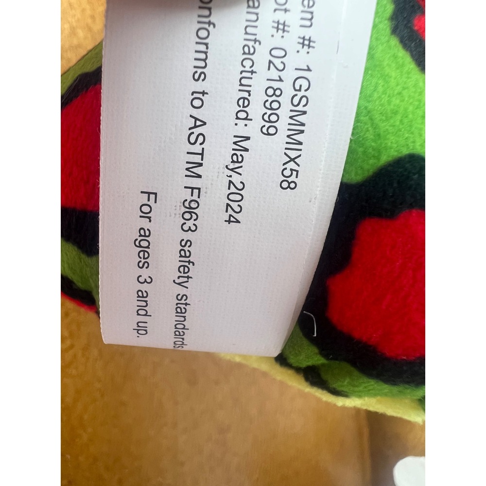 A&A Global Industries Green Red Spotted Frog Plush Stuffed Animal 1GSMMIX58 NEW - Picture 8 of 9